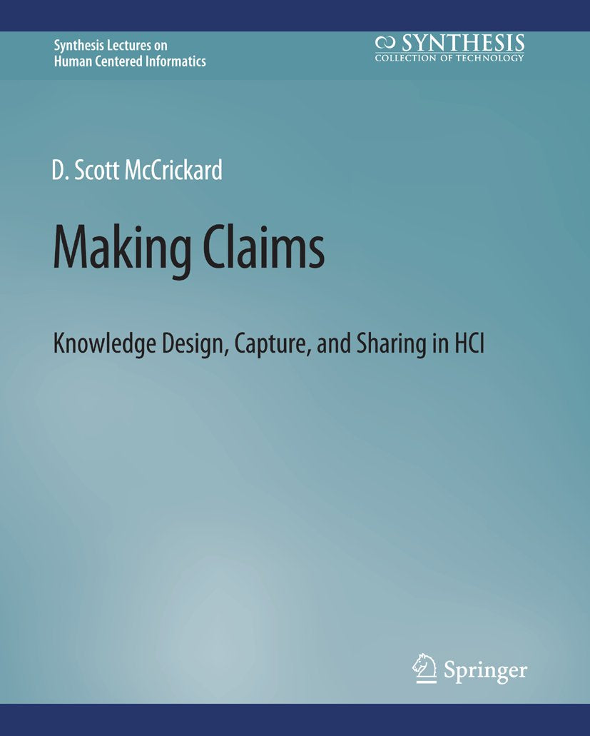 Synthesis Lectures on Human-Centered Informatics