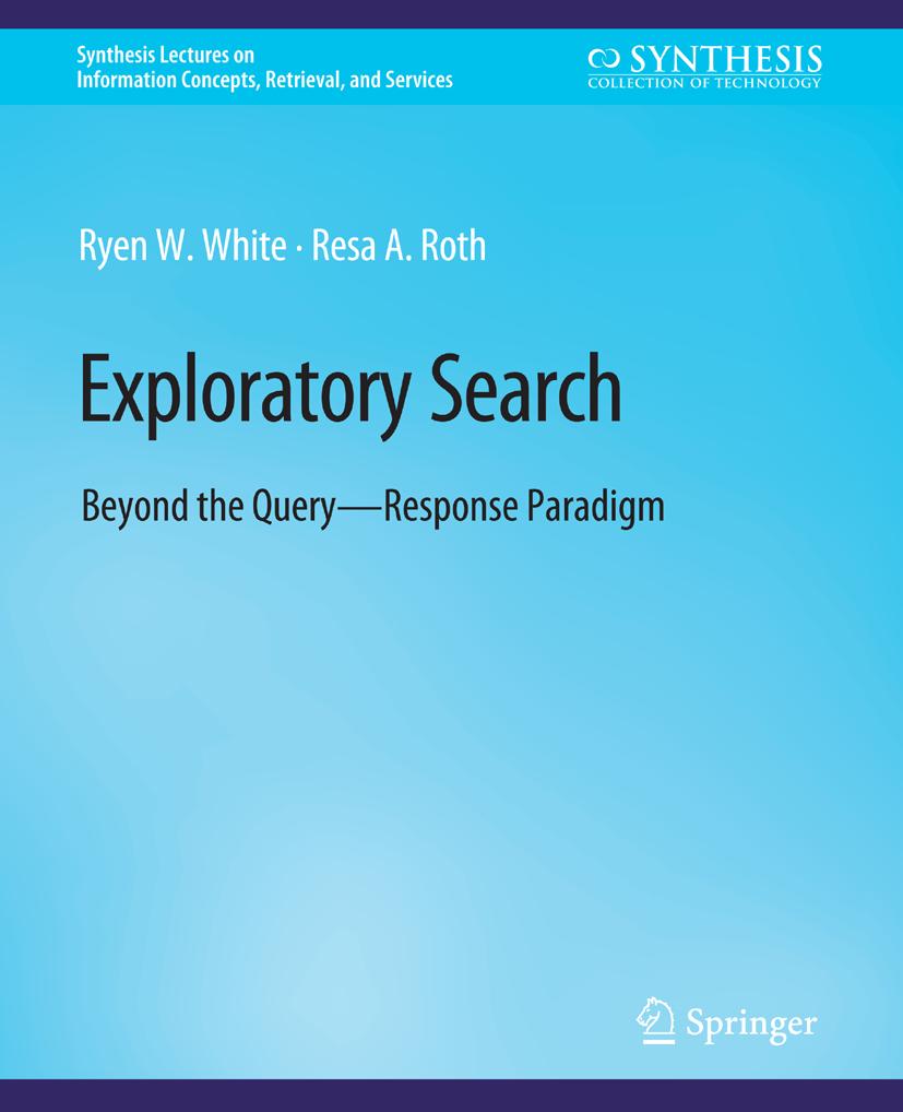 Synthesis Lectures on Information Concepts, Retrieval, and Services