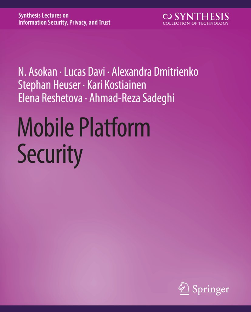 Synthesis Lectures on Information Security, Privacy, and Trust