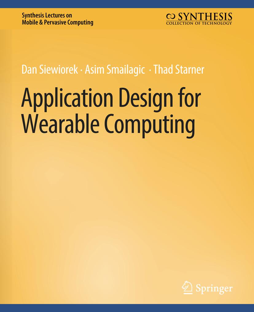 Synthesis Lectures on Mobile & Pervasive Computing