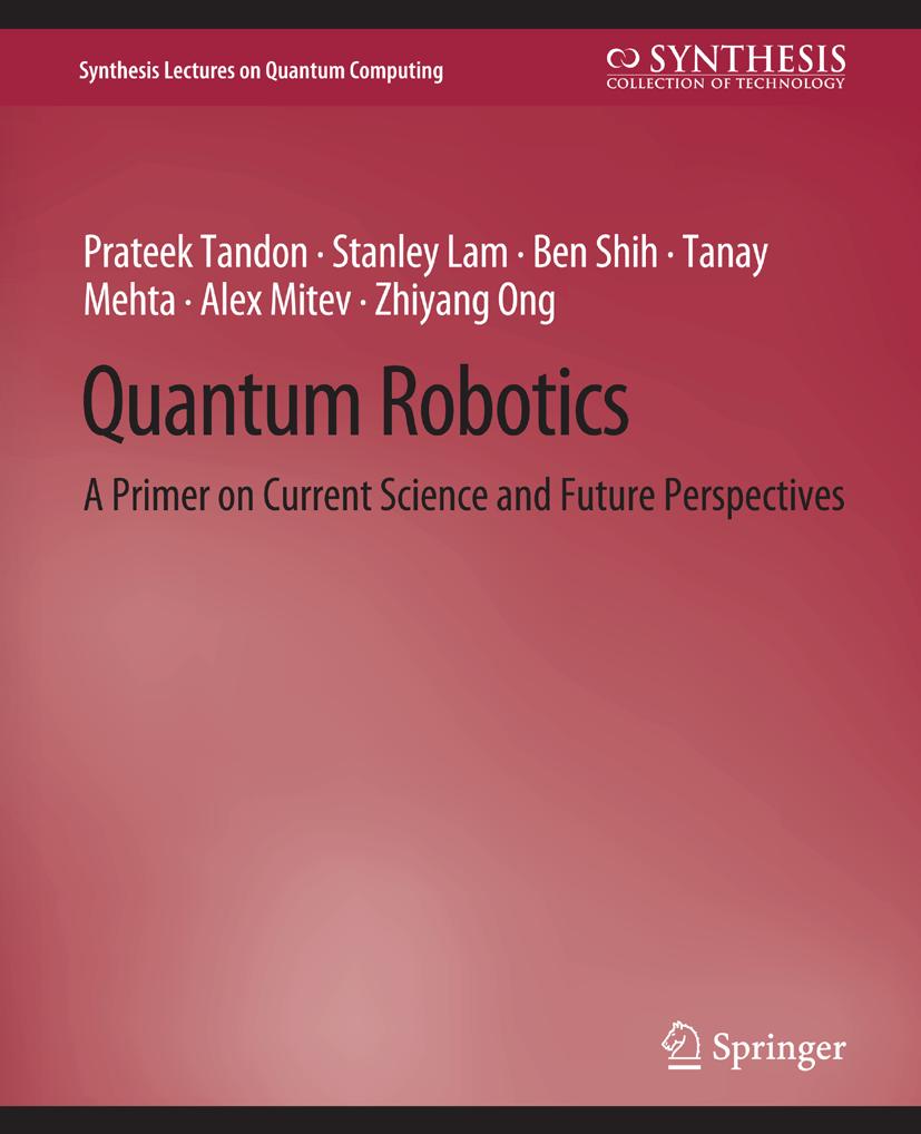 Synthesis Lectures on Quantum Computing
