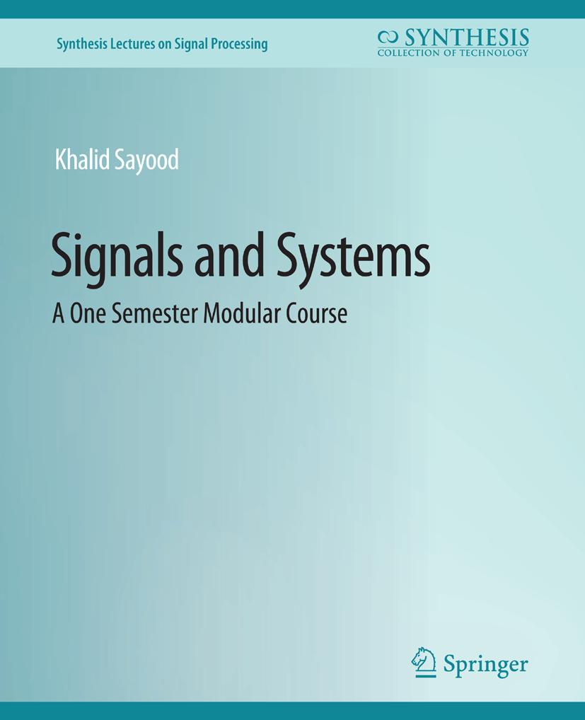 Synthesis Lectures on Signal Processing