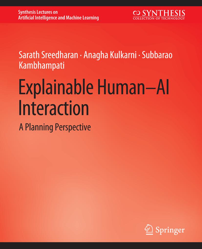 Synthesis Lectures on Artificial Intelligence and Machine Learning
