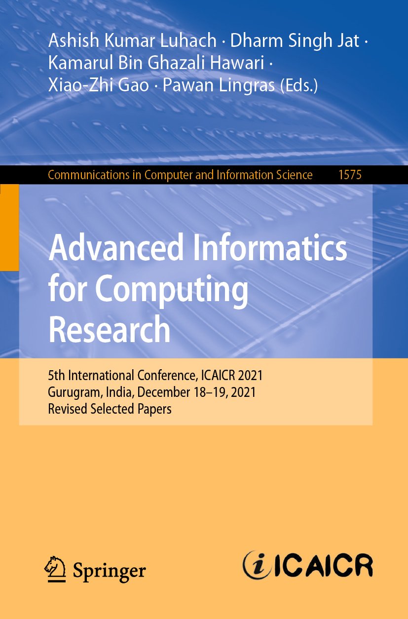 Communications in Computer and Information Science