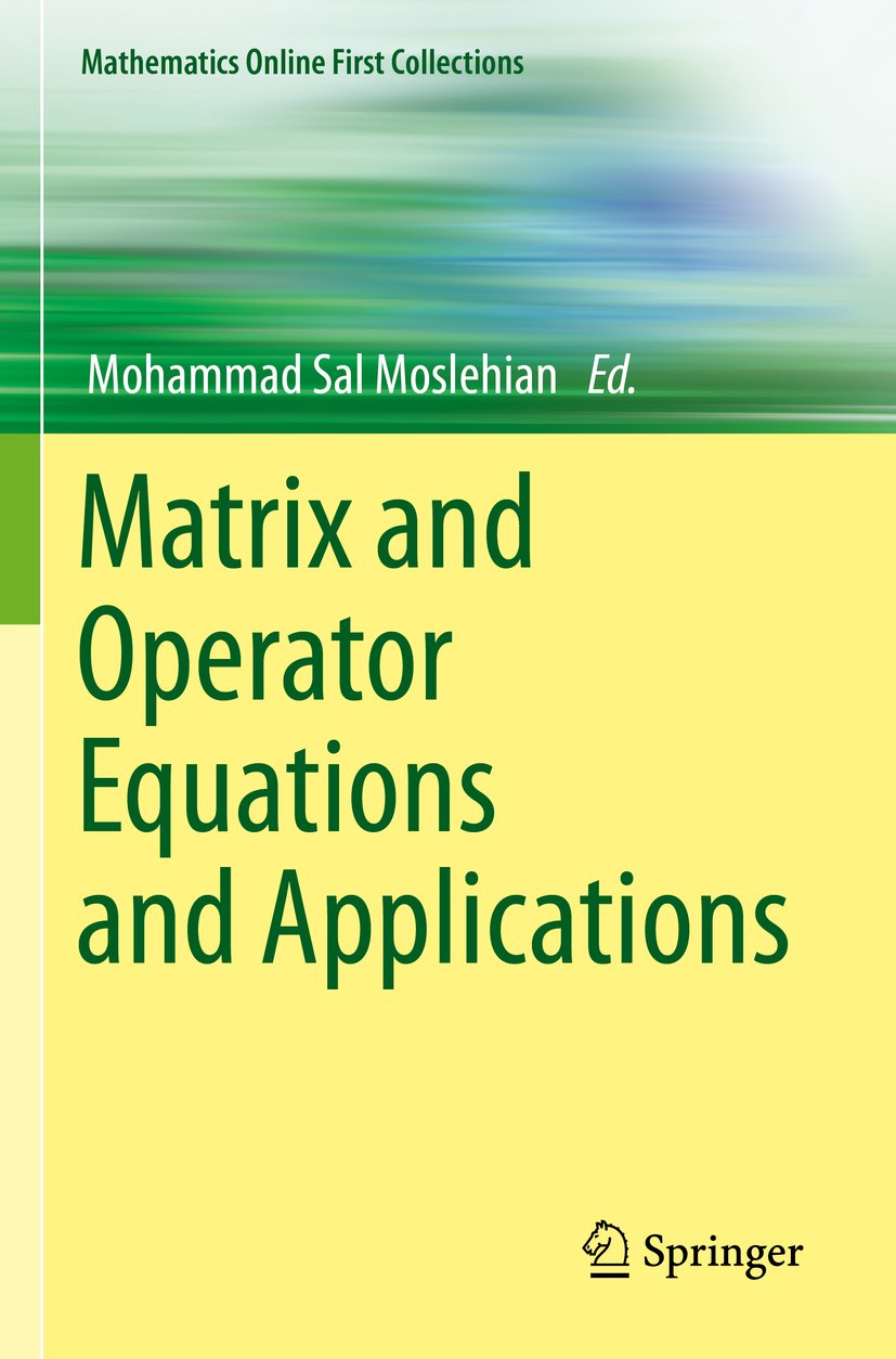 Mathematics Online First Collections