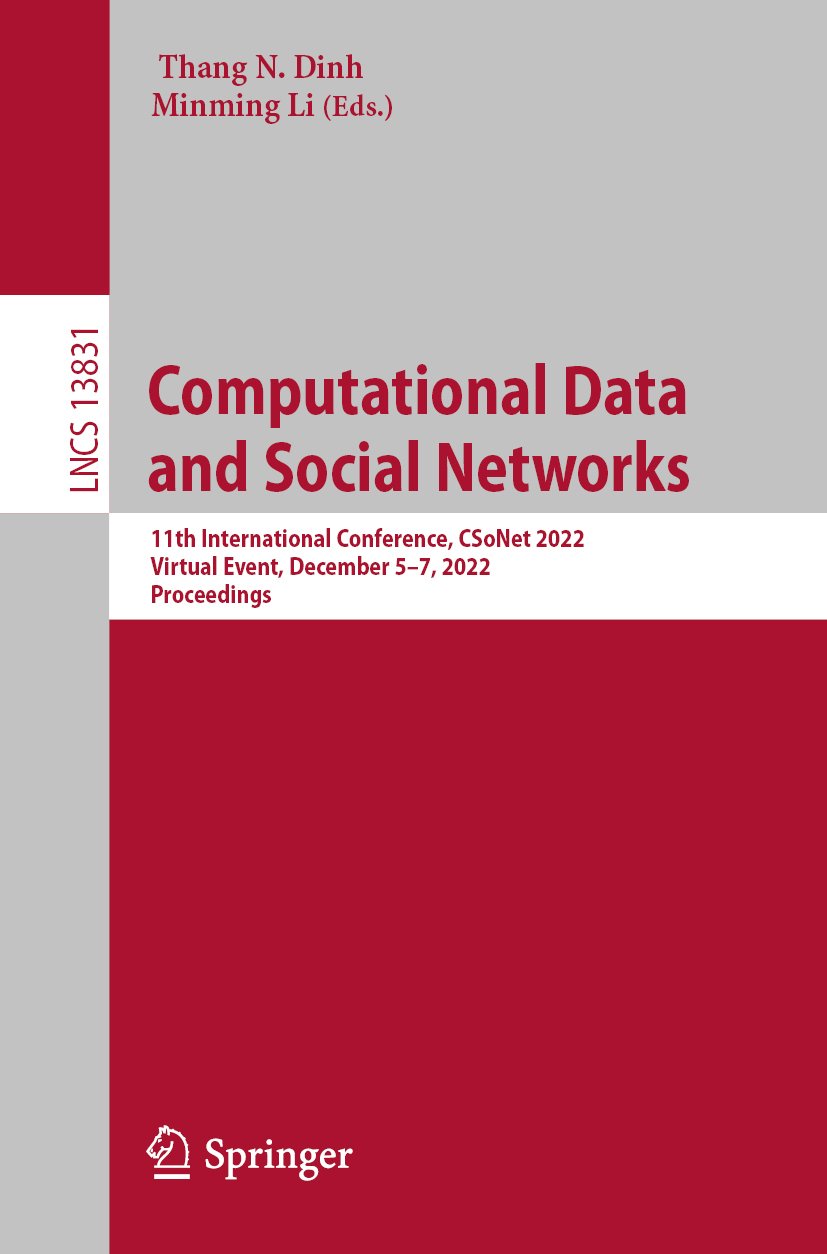 Computational Data and Social Networks