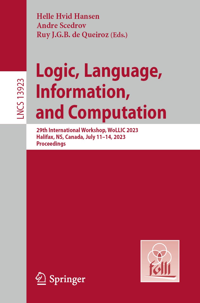 Lecture Notes in Computer Science