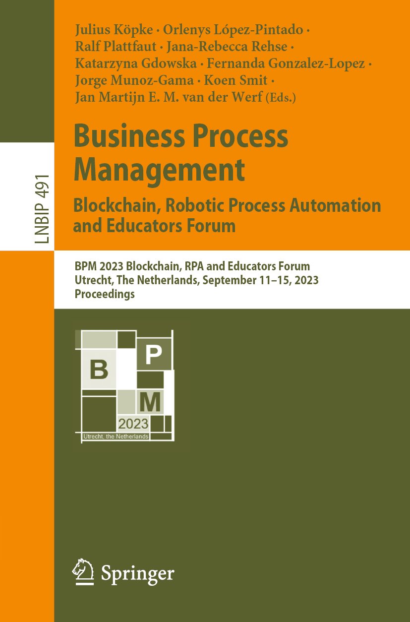 Lecture Notes in Business Information Processing