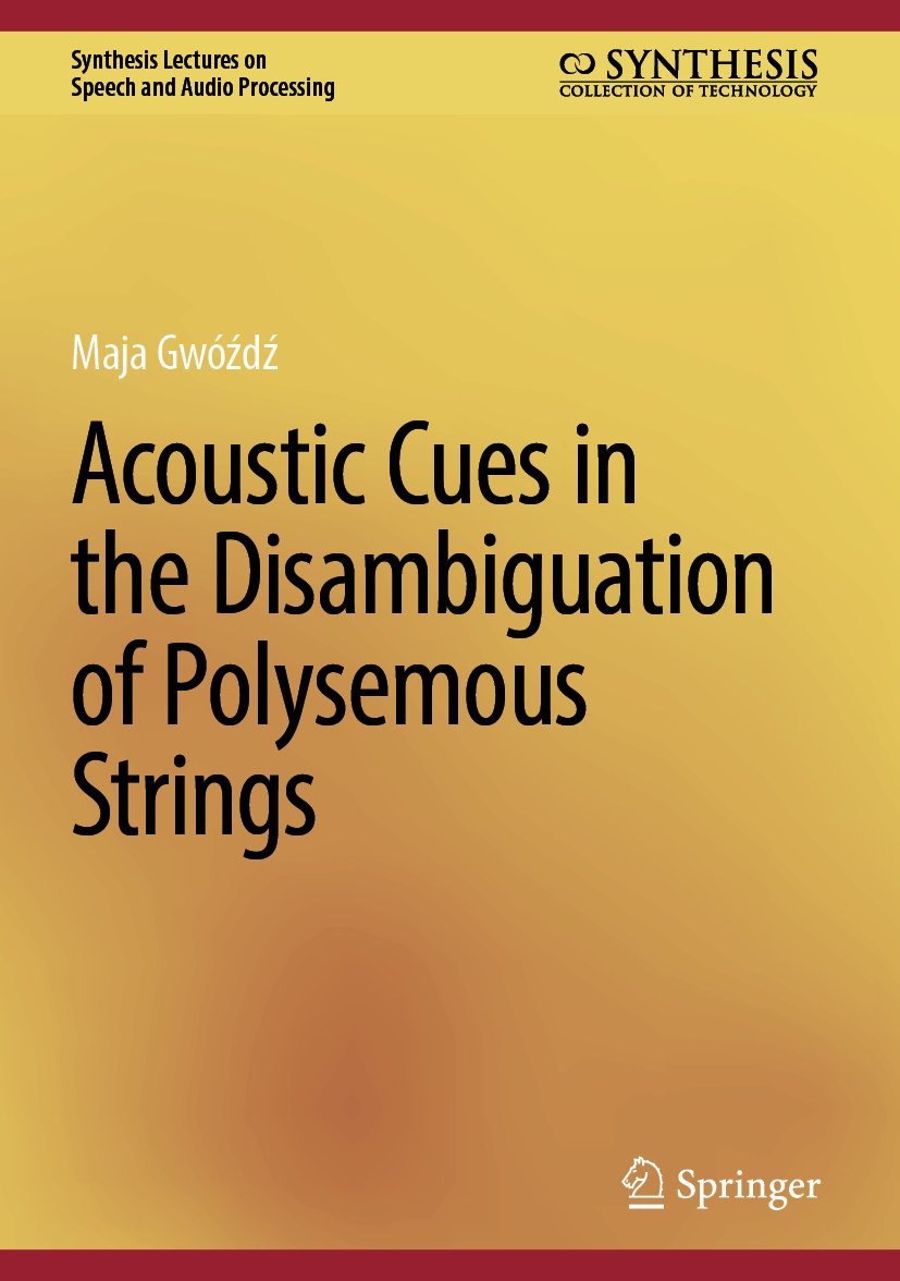 Synthesis Lectures on Speech and Audio Processing