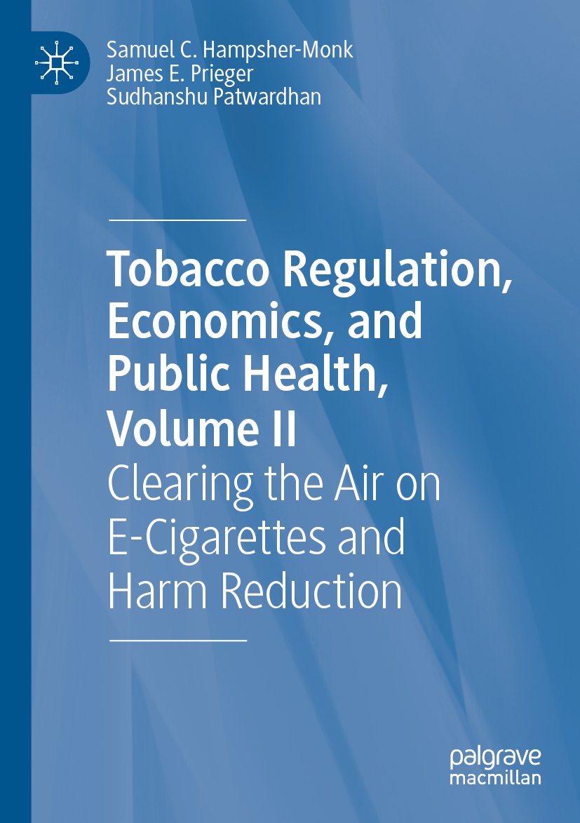 Tobacco Regulation, Economics, and Public Health, Volume II