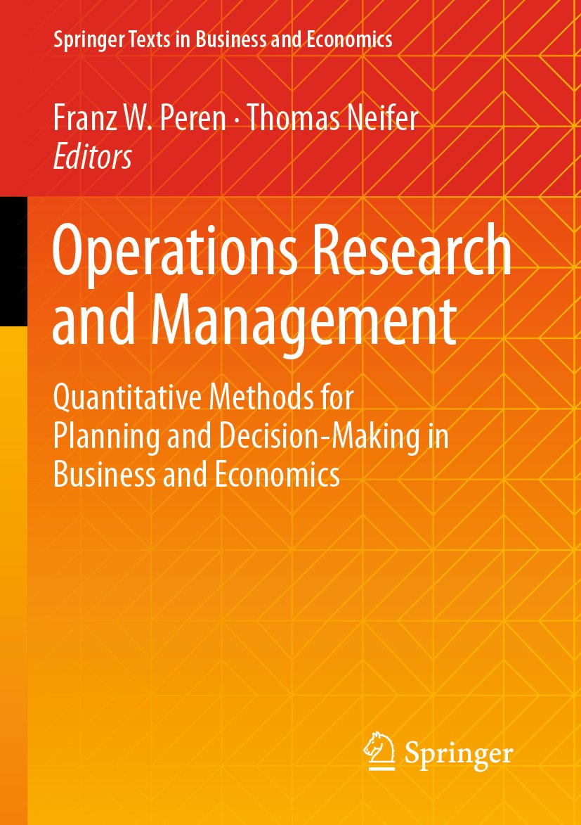 Springer Texts in Business and Economics