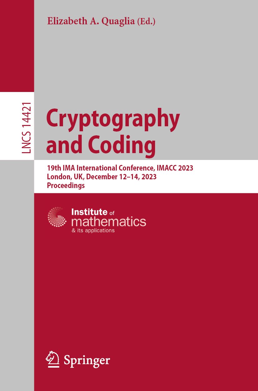 Lecture Notes in Computer Science