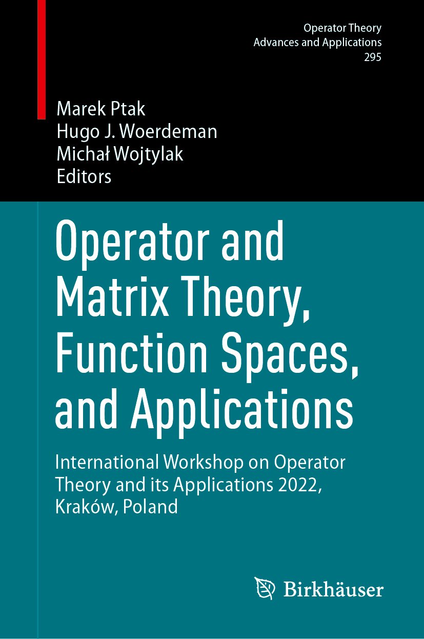 Operator Theory: Advances and Applications