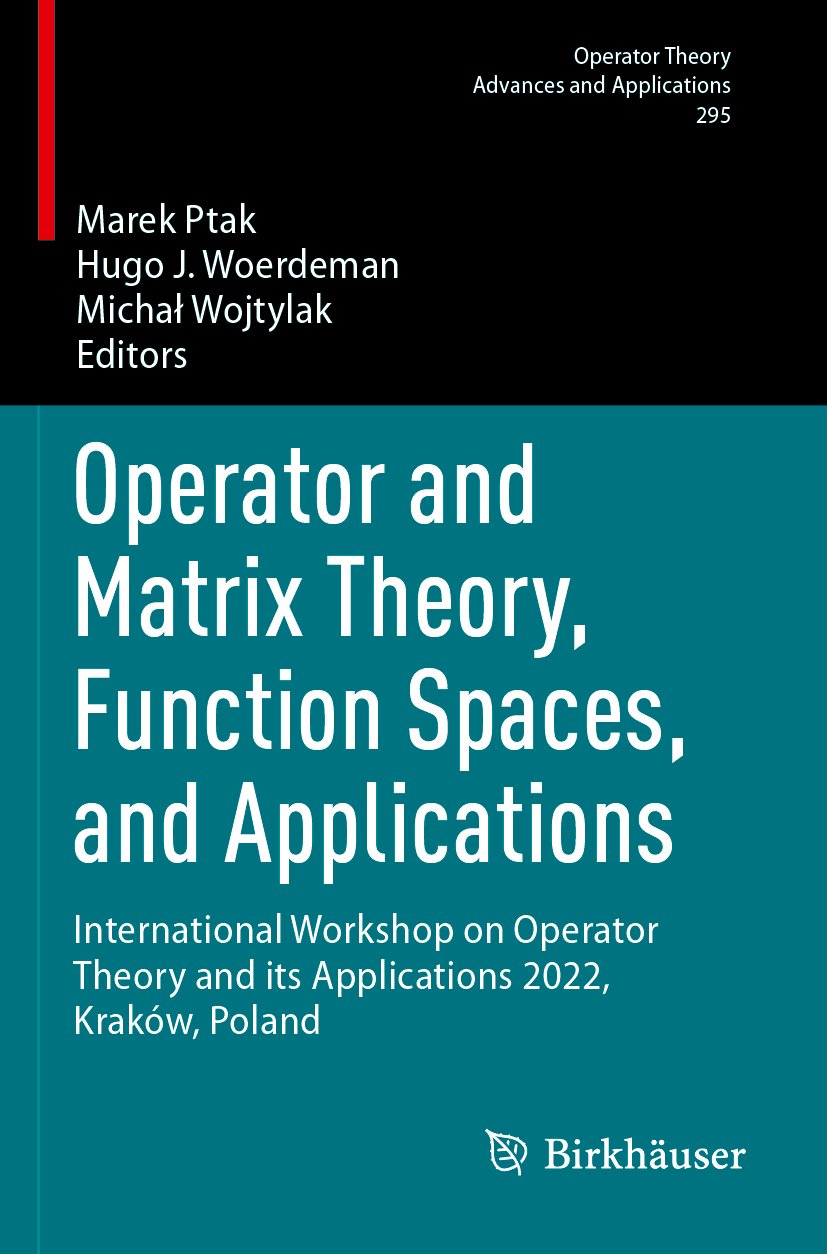 Operator Theory: Advances and Applications