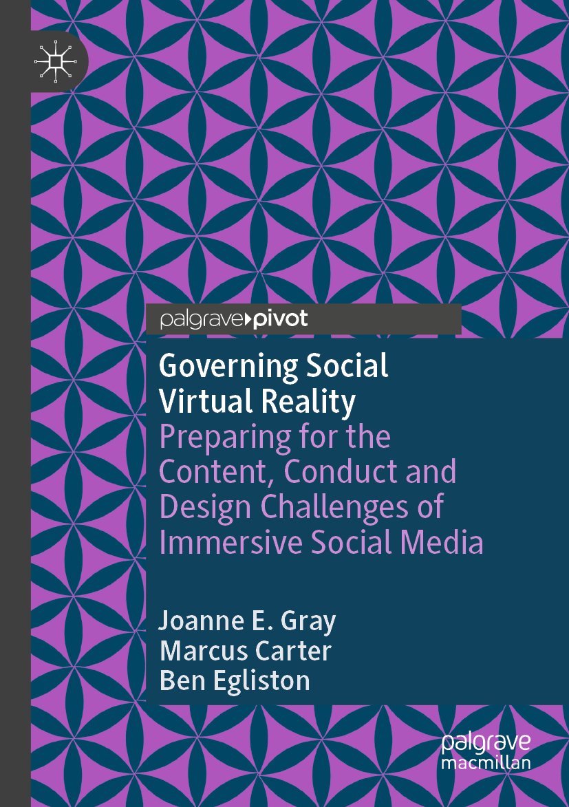 Governing Social Virtual Reality