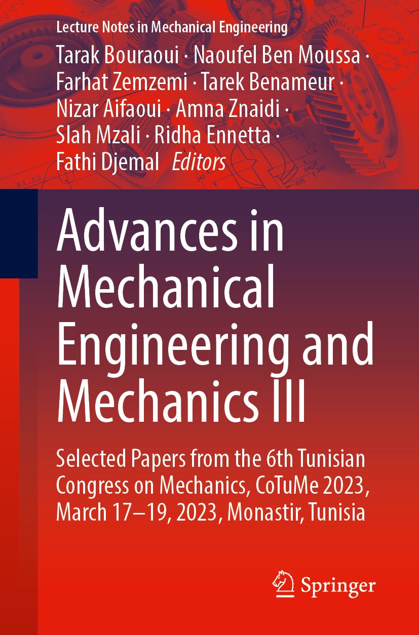 Lecture Notes in Mechanical Engineering