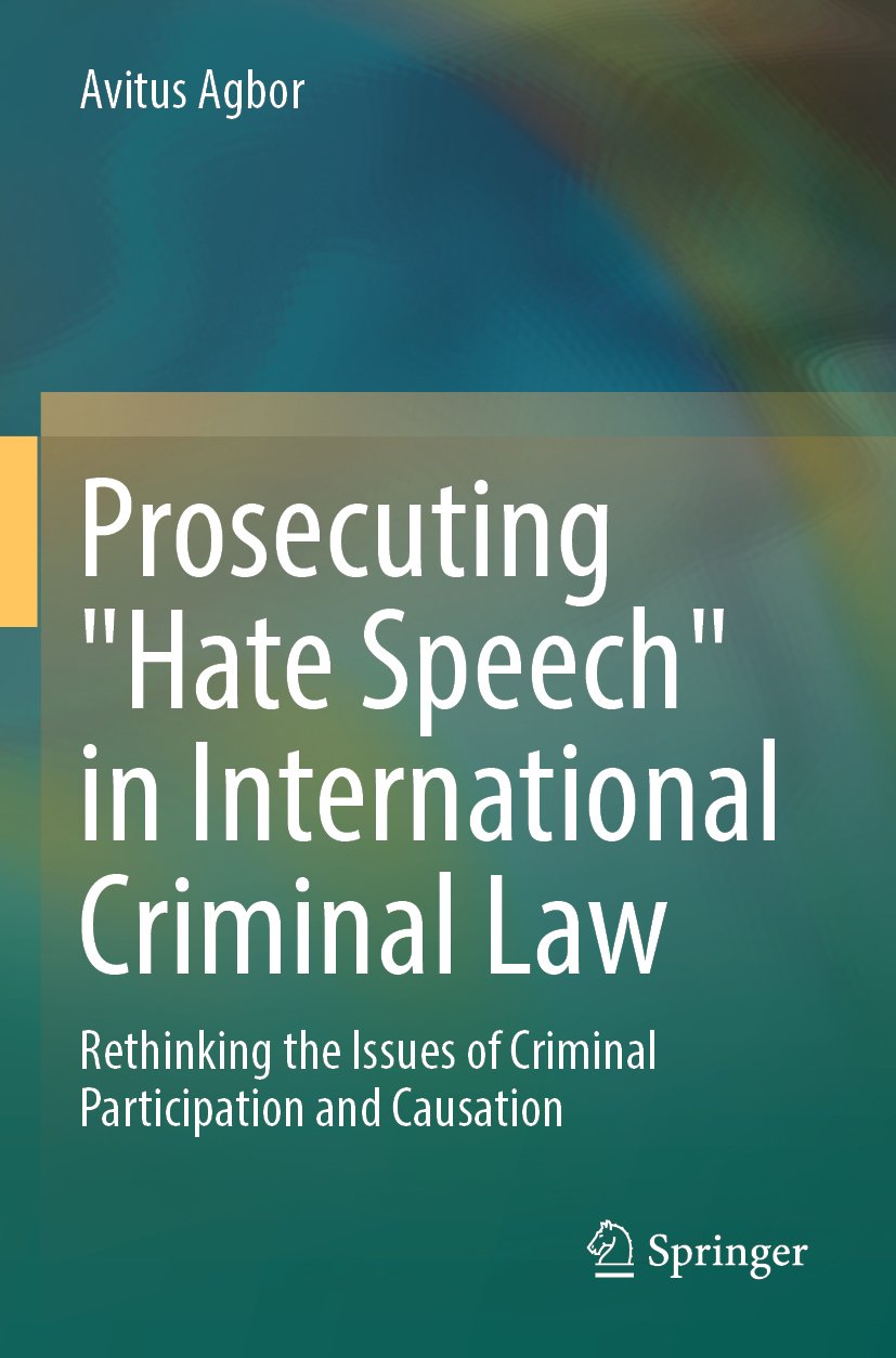 Prosecuting "Hate Speech" in International Criminal Law