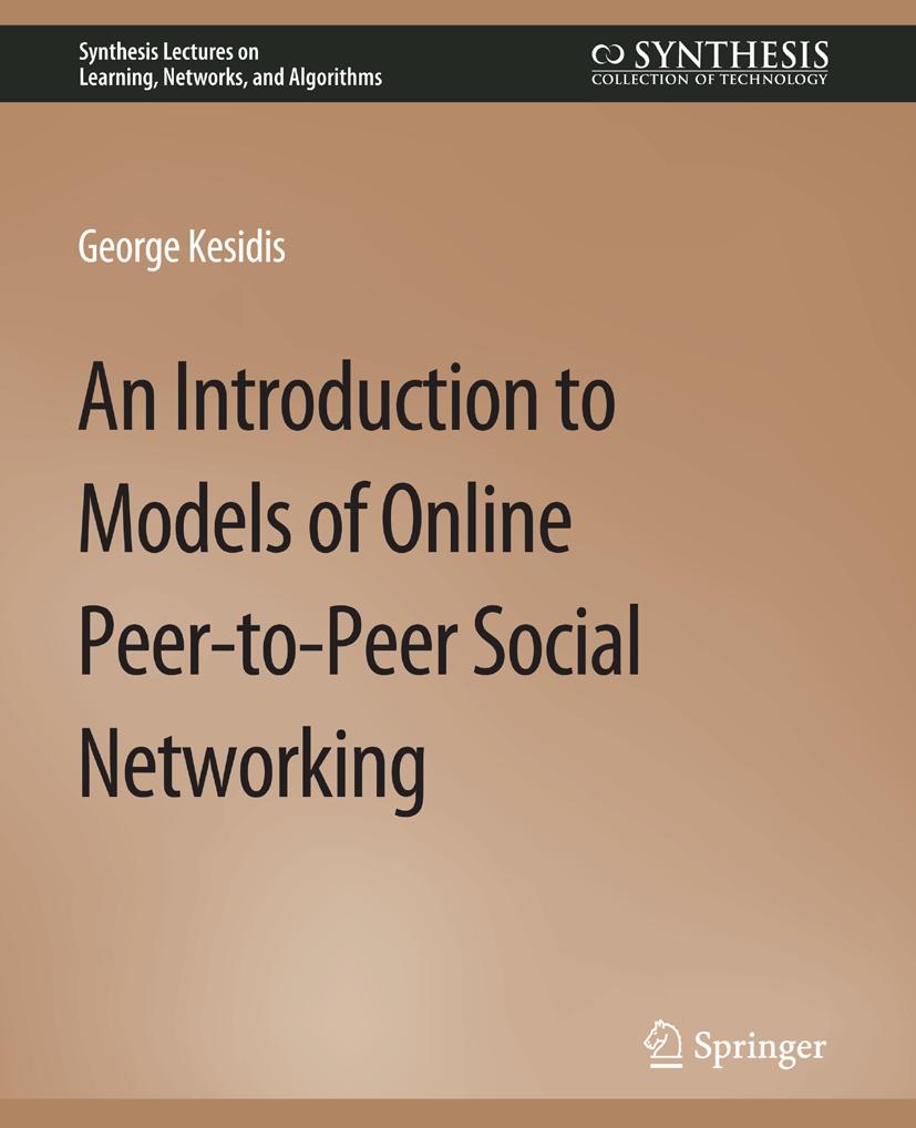 Synthesis Lectures on Learning, Networks, and Algorithms