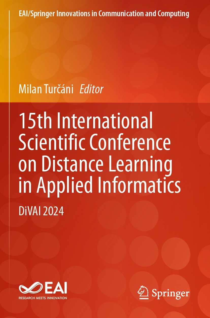 15th International Scientific Conference on Distance Learning in Applied Informatics