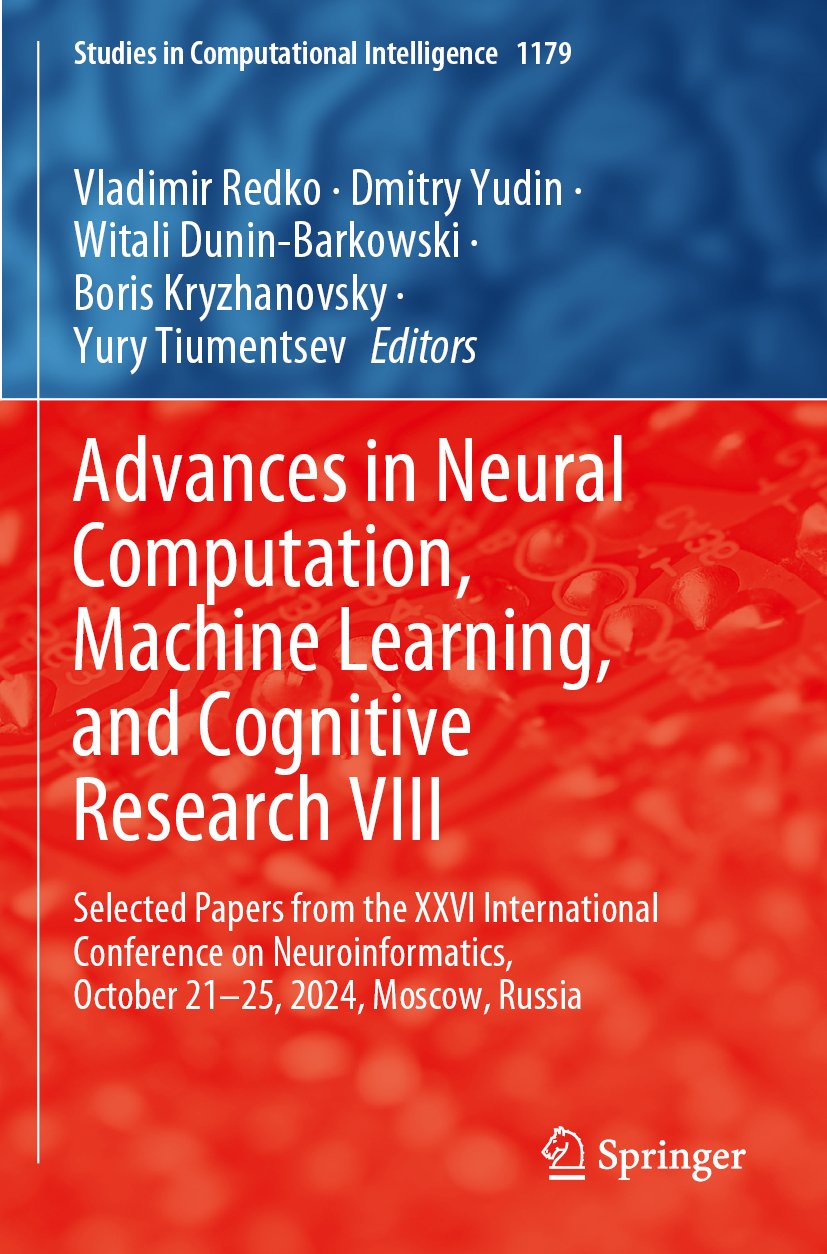 Advances in Neural Computation, Machine Learning, and Cognitive Research VIII