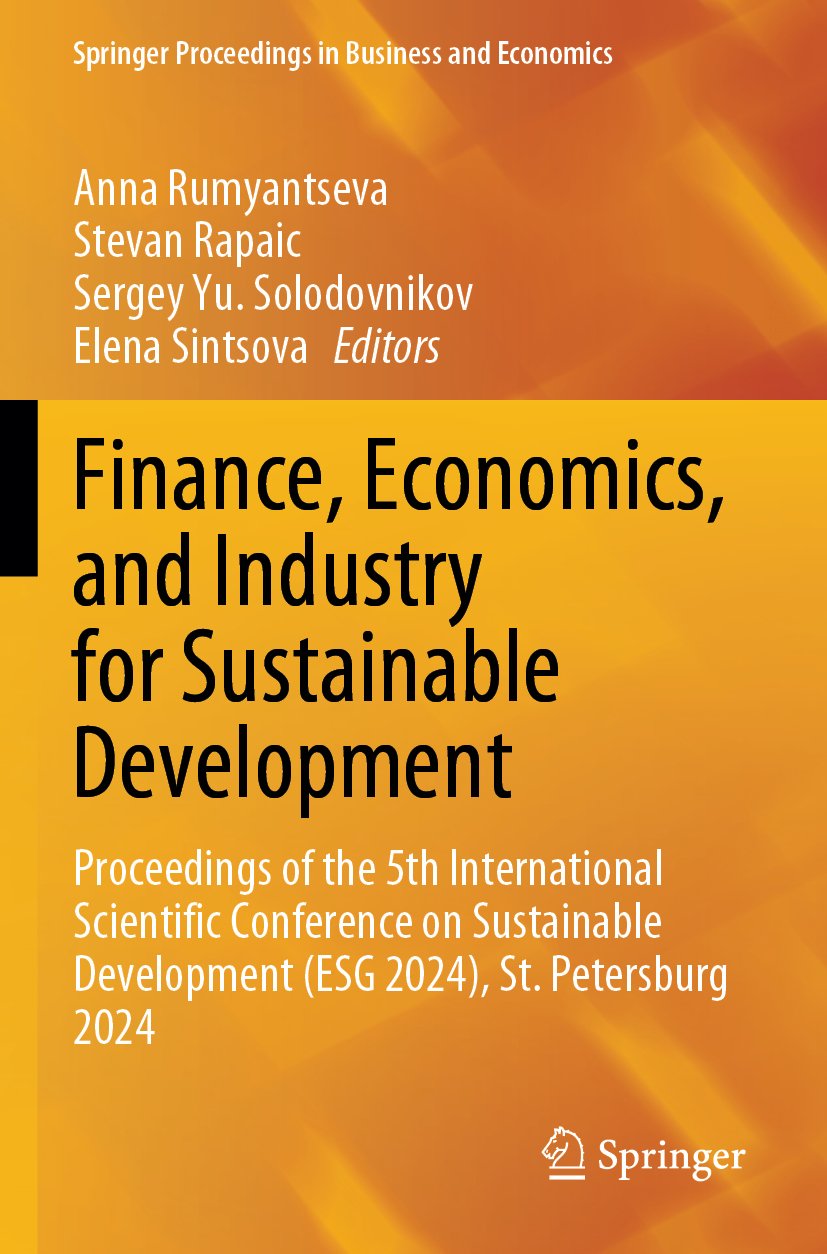 Finance, Economics, and Industry for Sustainable Development