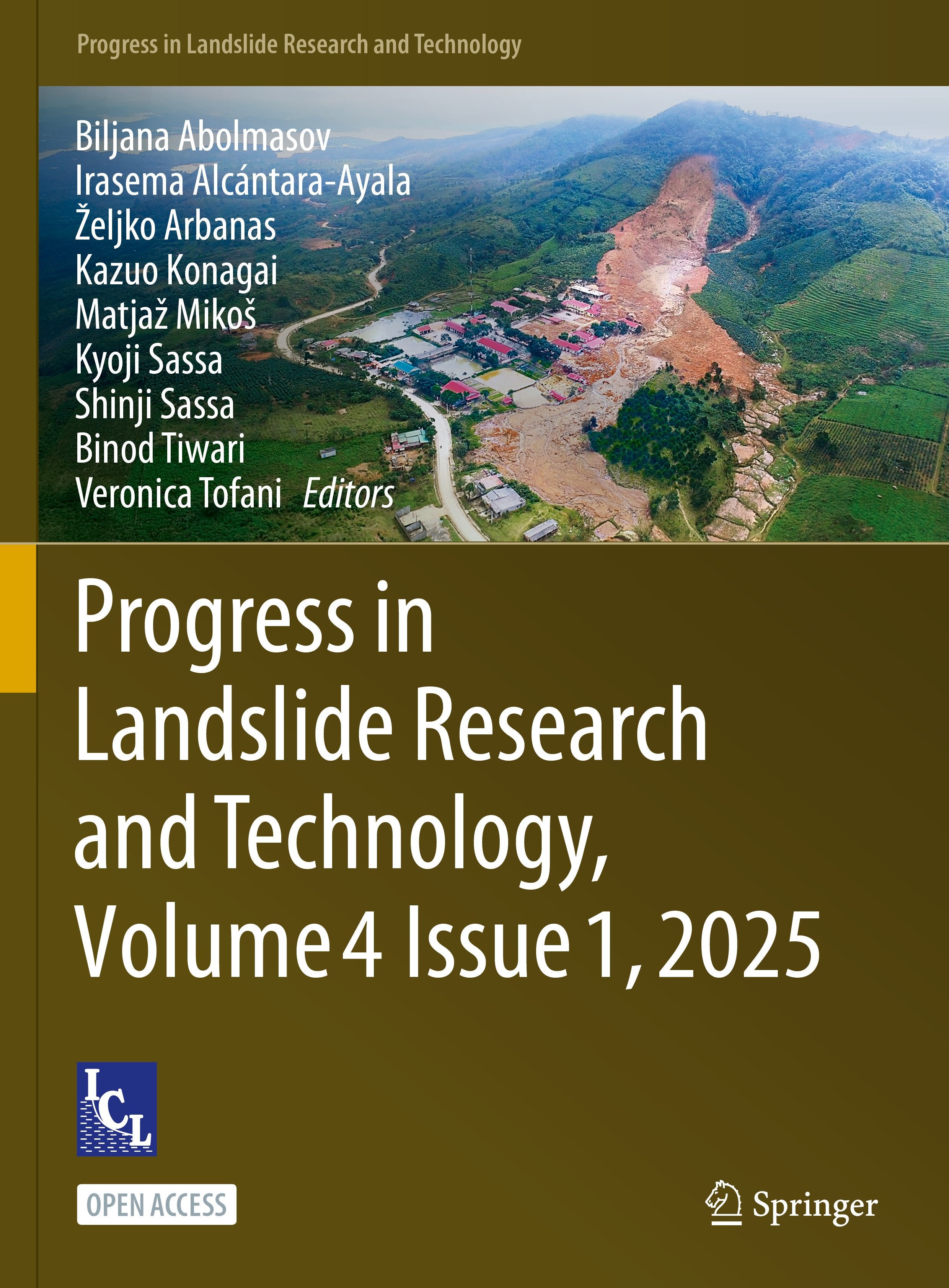 Progress in Landslide Research and Technology