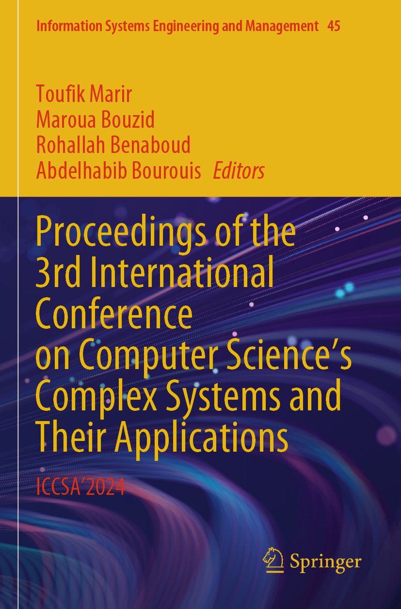 Proceedings of the 3rd International Conference on Computer Science's Complex Systems and Their Applications