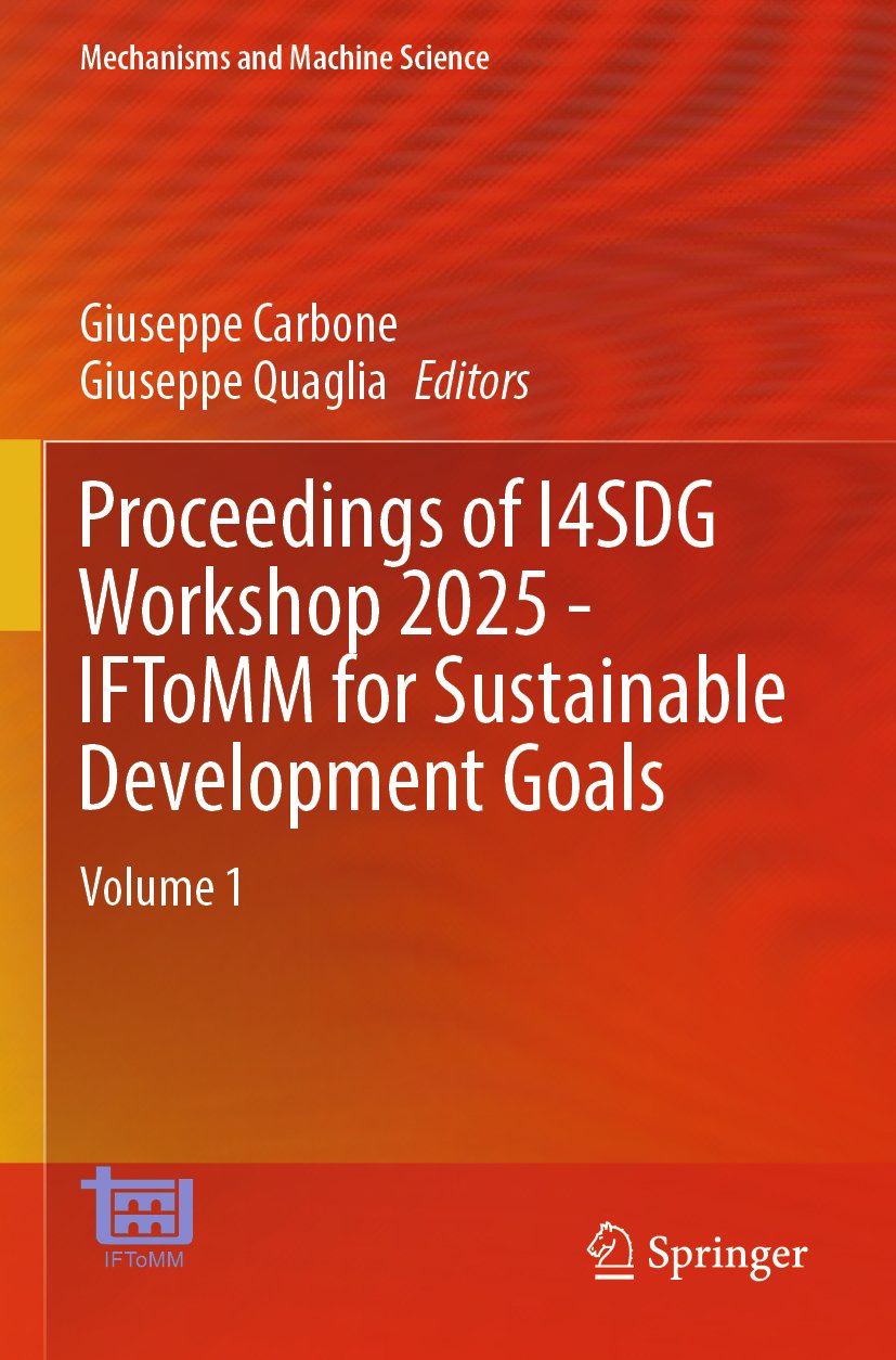 Proceedings of I4SDG Workshop 2025 - IFToMM for Sustainable Development Goals