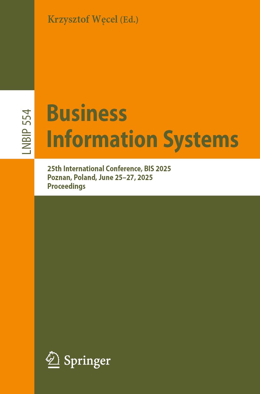 Lecture Notes in Business Information Processing