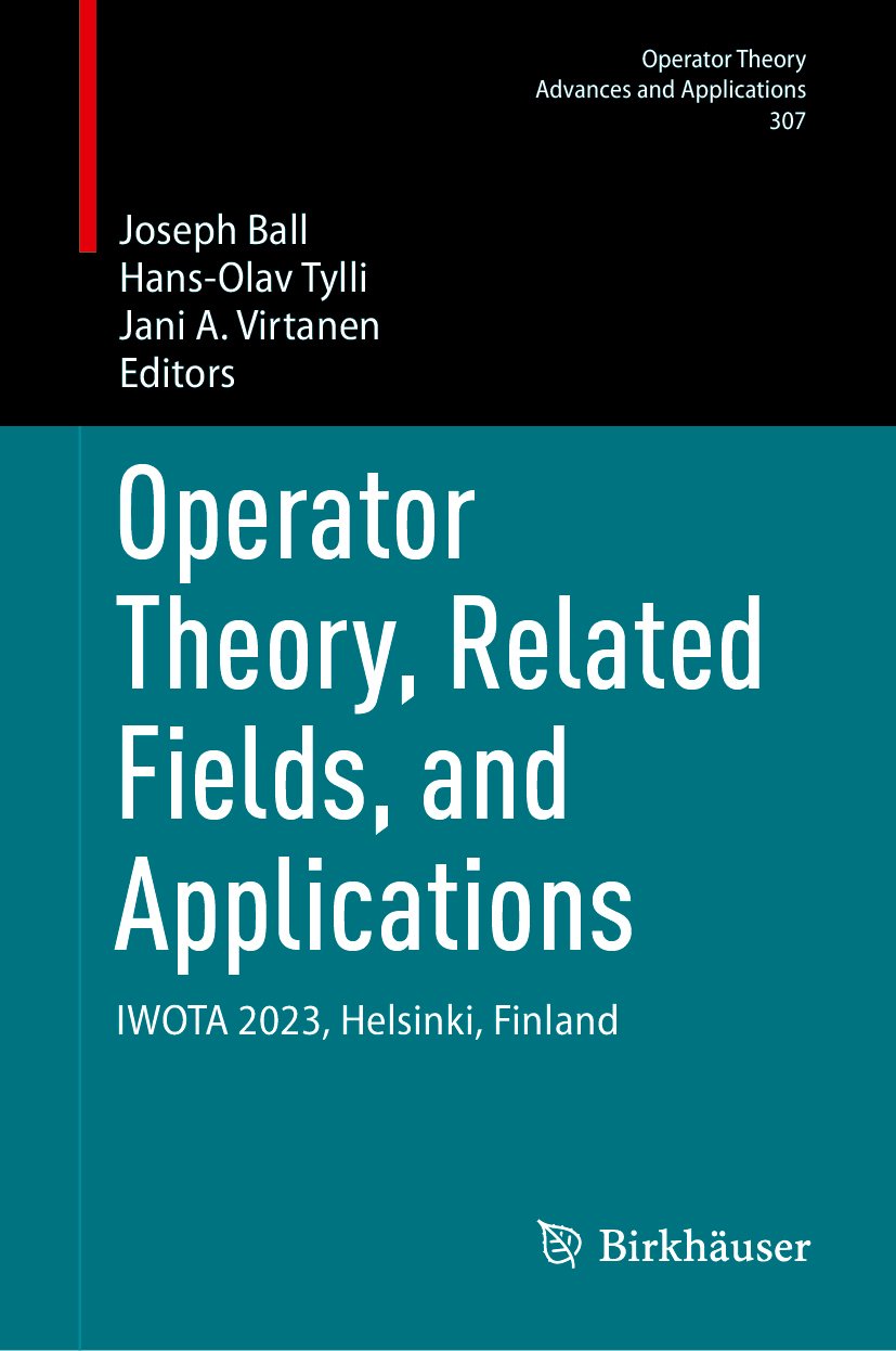 Operator Theory: Advances and Applications