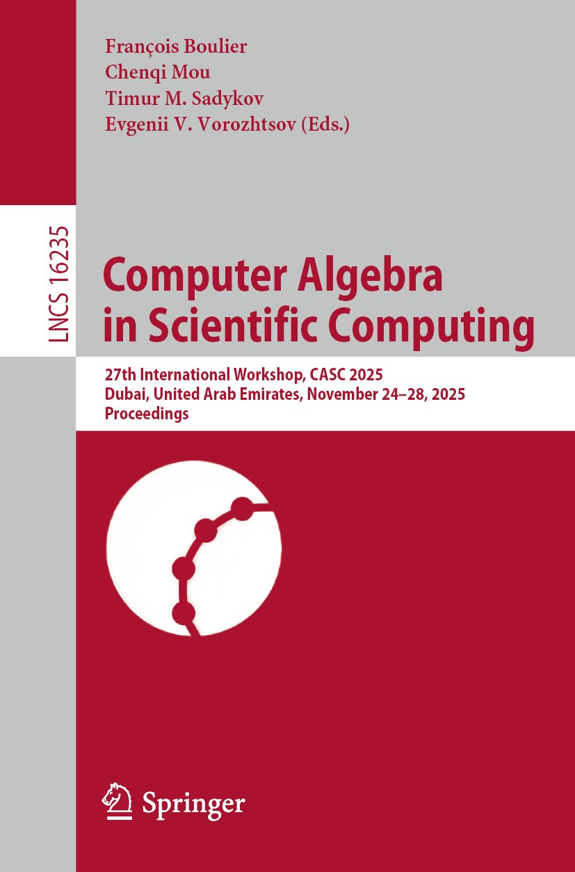 Lecture Notes in Computer Science