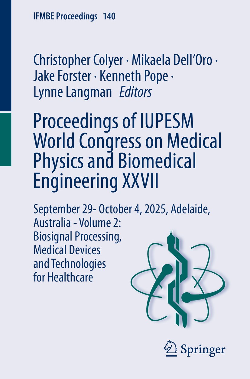 Proceedings of IUPESM World Congress on Medical Physics and Biomedical Engineering XXVII