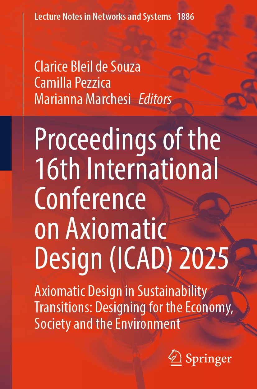 Proceedings of the 16th International Conference on Axiomatic Design (ICAD) 2025