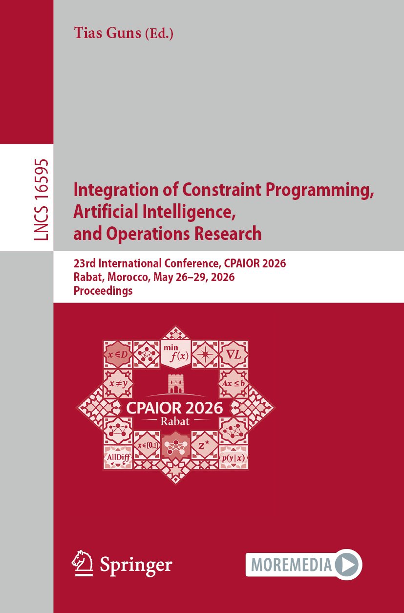 Integration of Constraint Programming, Artificial Intelligence, and Operations Research