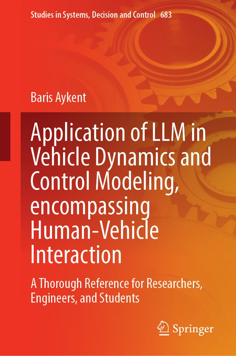 Application of LLM in Vehicle Dynamics and Control Modeling, encompassing Human-Vehicle Interaction