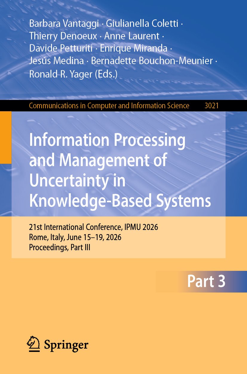 Information Processing and Management of Uncertainty in Knowledge-Based Systems