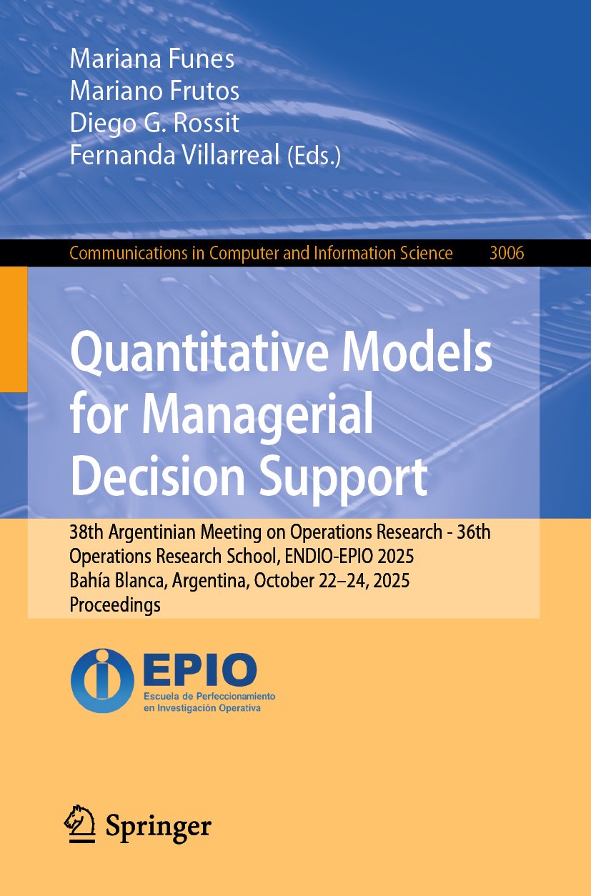 Quantitative Models for Managerial Decision Support 
