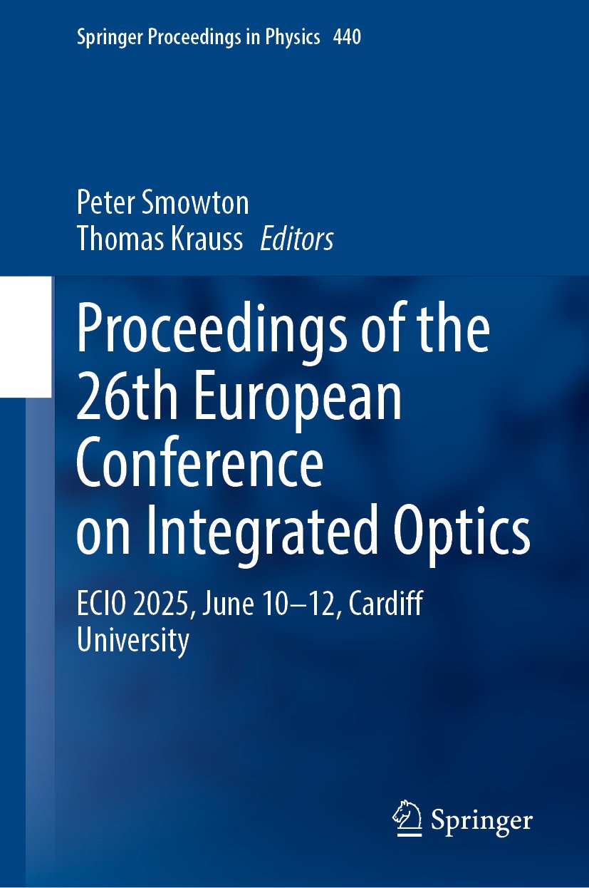 Proceedings of the 26th European Conference on Integrated Optics