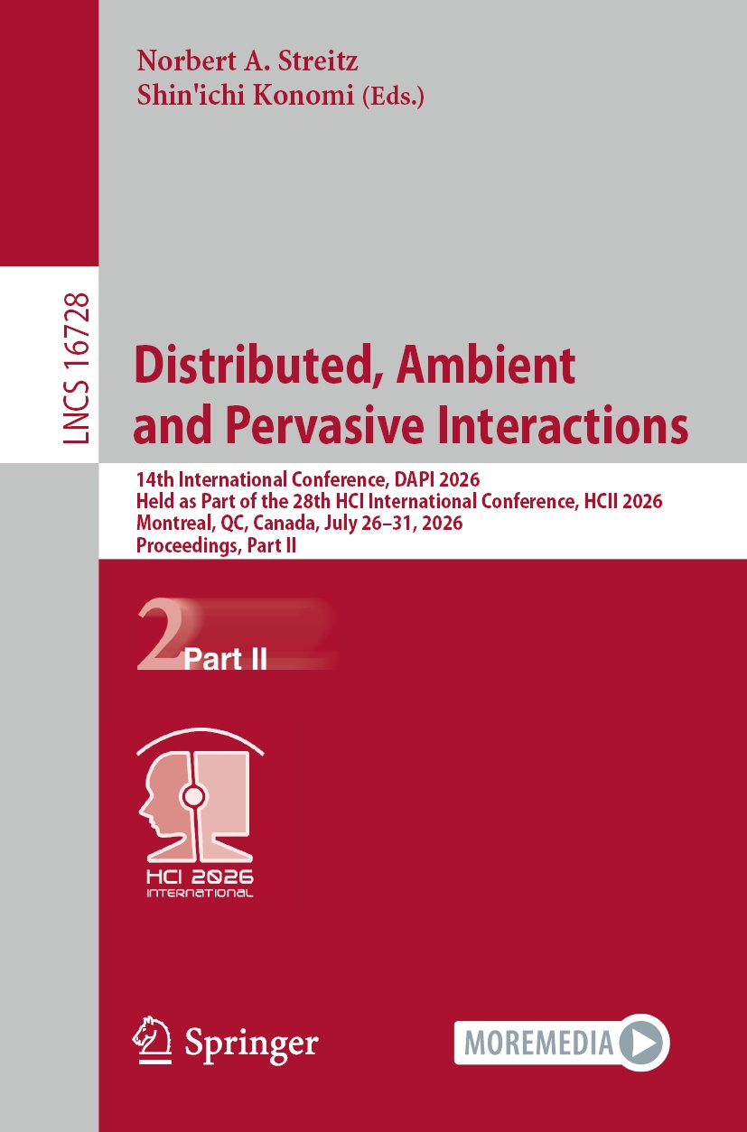 Distributed, Ambient and Pervasive Interactions