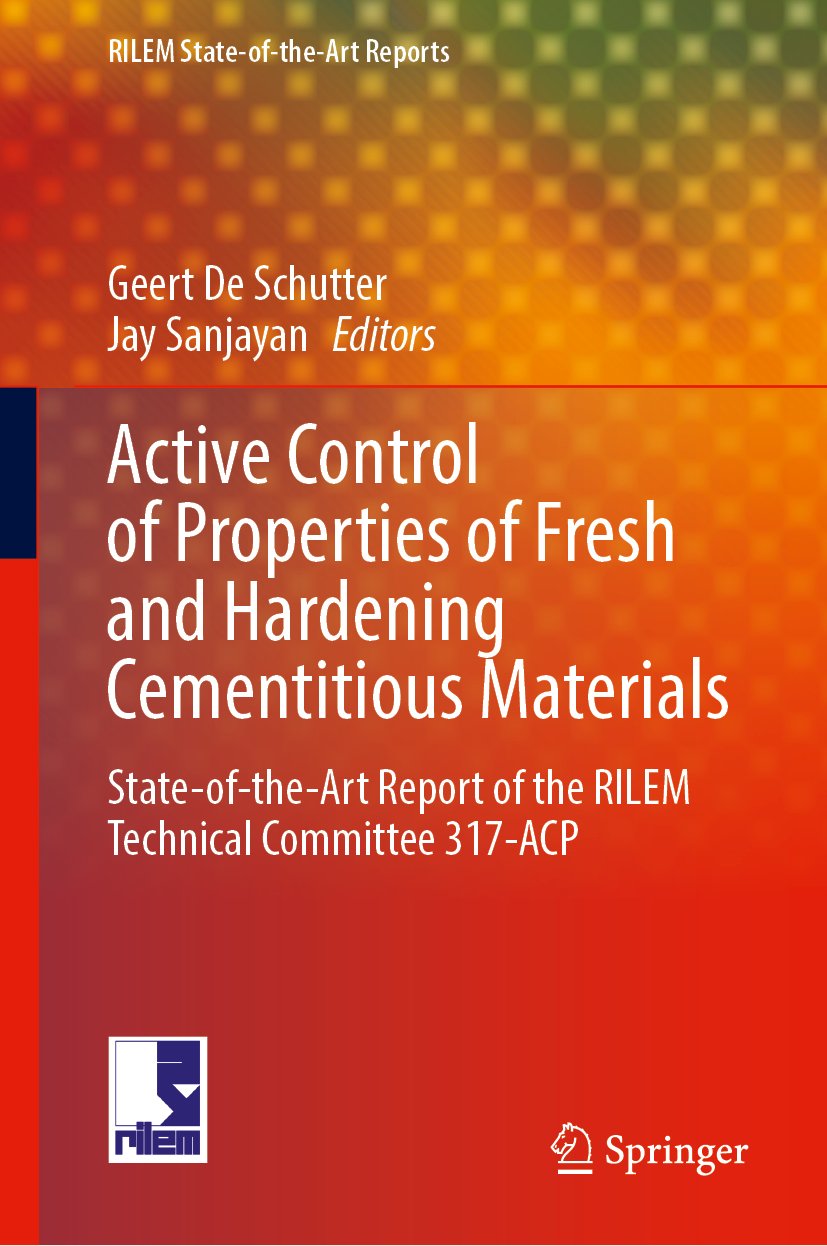 Active Control of Properties of Fresh and Hardening Cementitious Materials