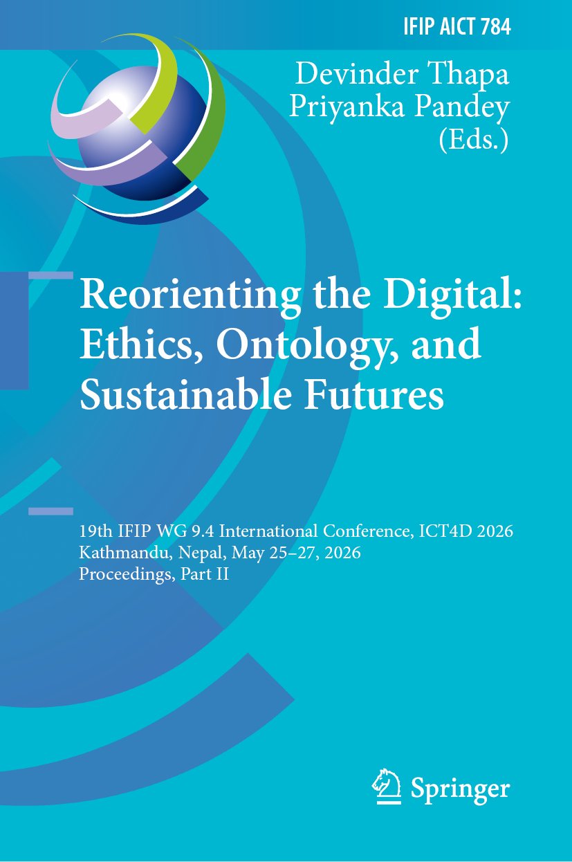 Reorienting the Digital: Ethics, Ontology and Sustainable Futures