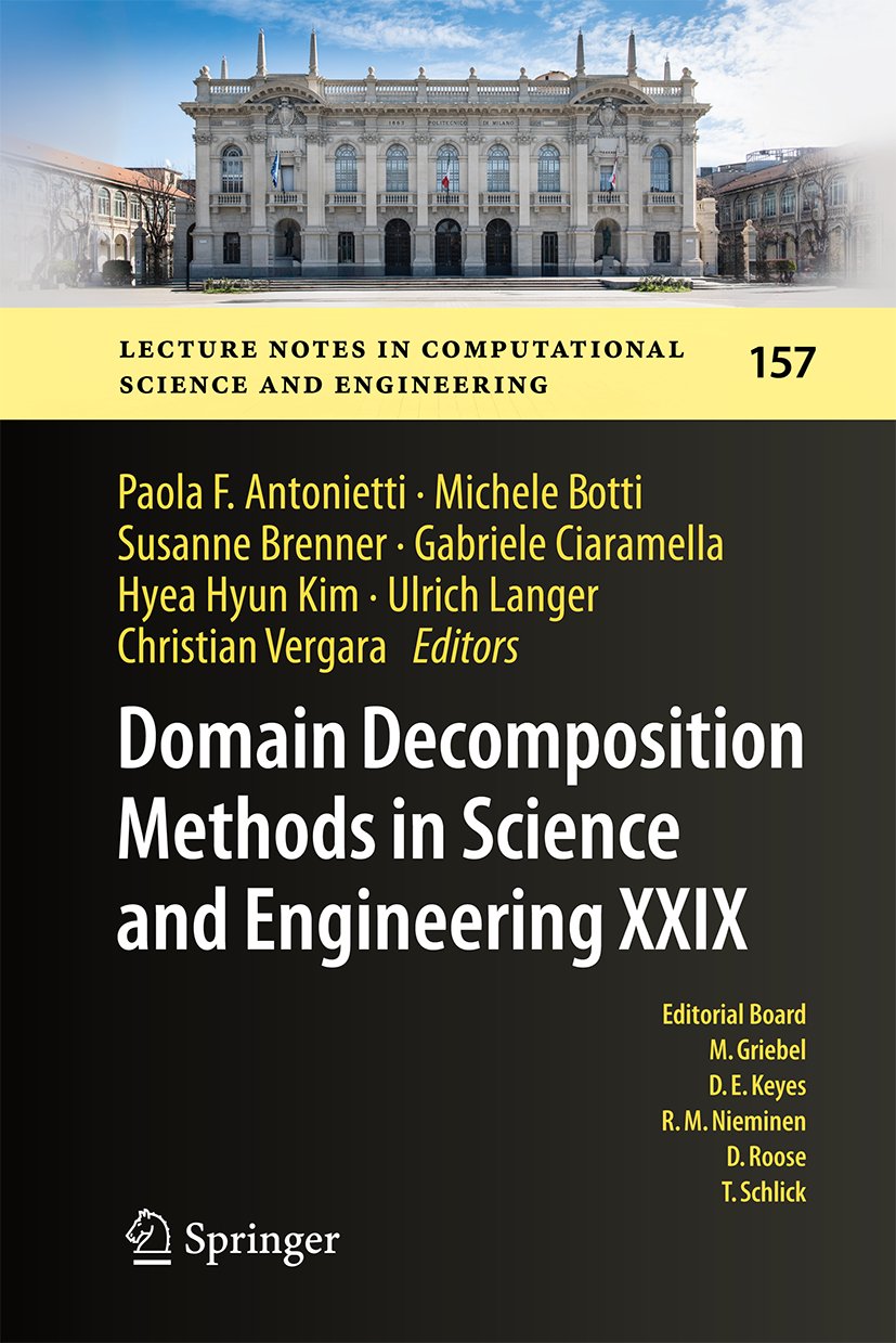 Domain Decomposition Methods in Science and Engineering XXIX