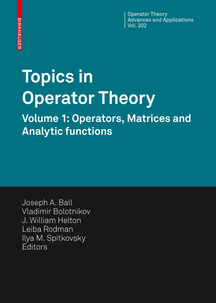 Operator Theory: Advances and Applications