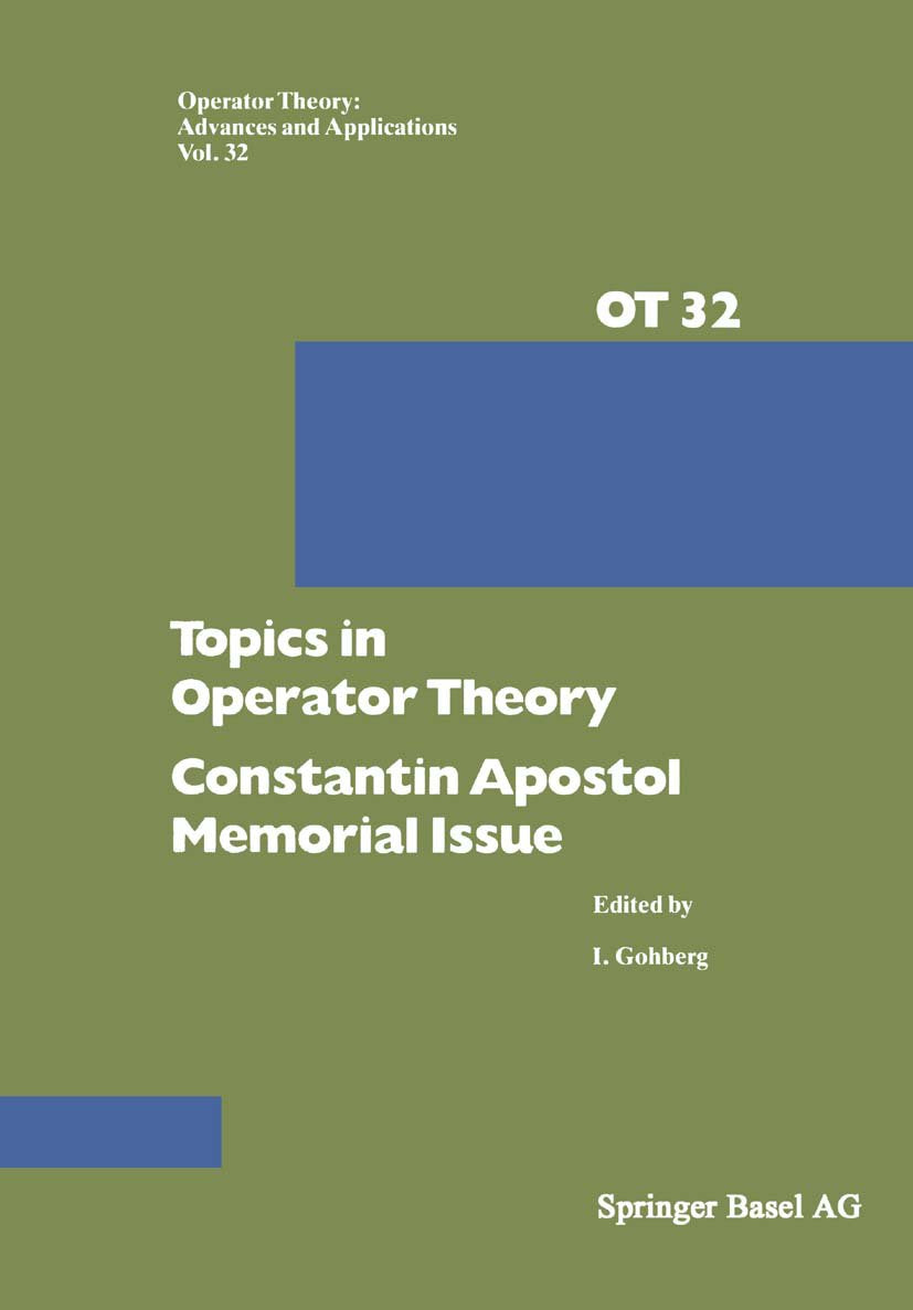 Operator Theory: Advances and Applications