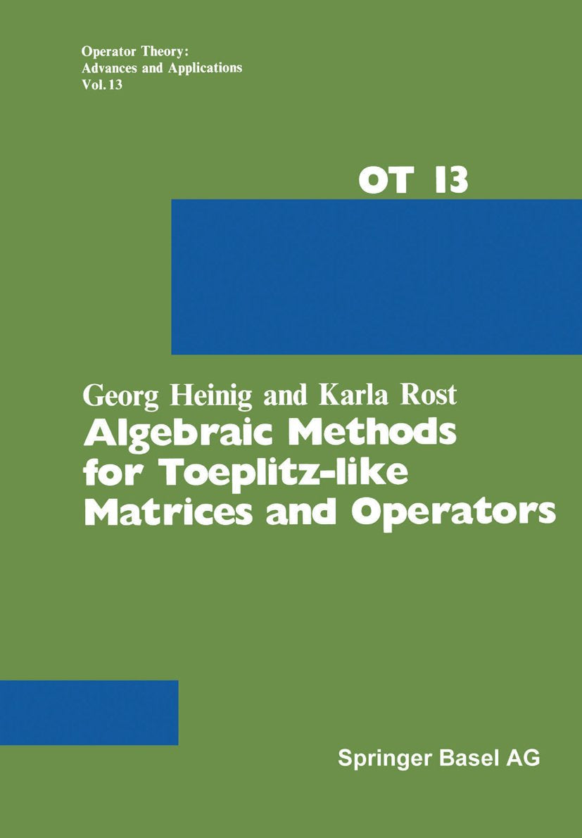 Operator Theory: Advances and Applications