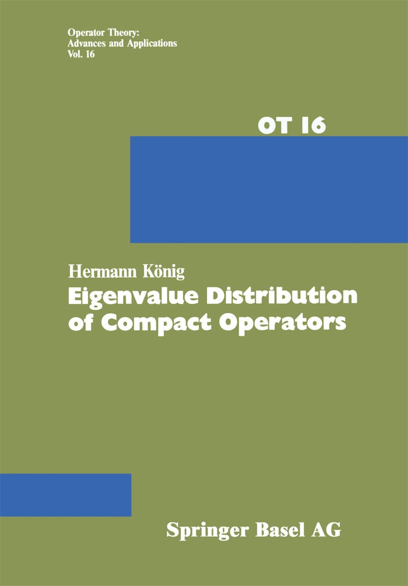 Operator Theory: Advances and Applications