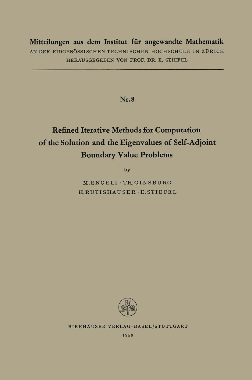 Mitteilungen aus dem Institut für Angewandte Mathematik
