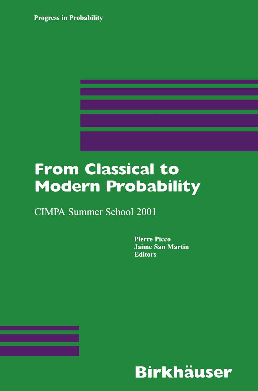 Progress in Probability
