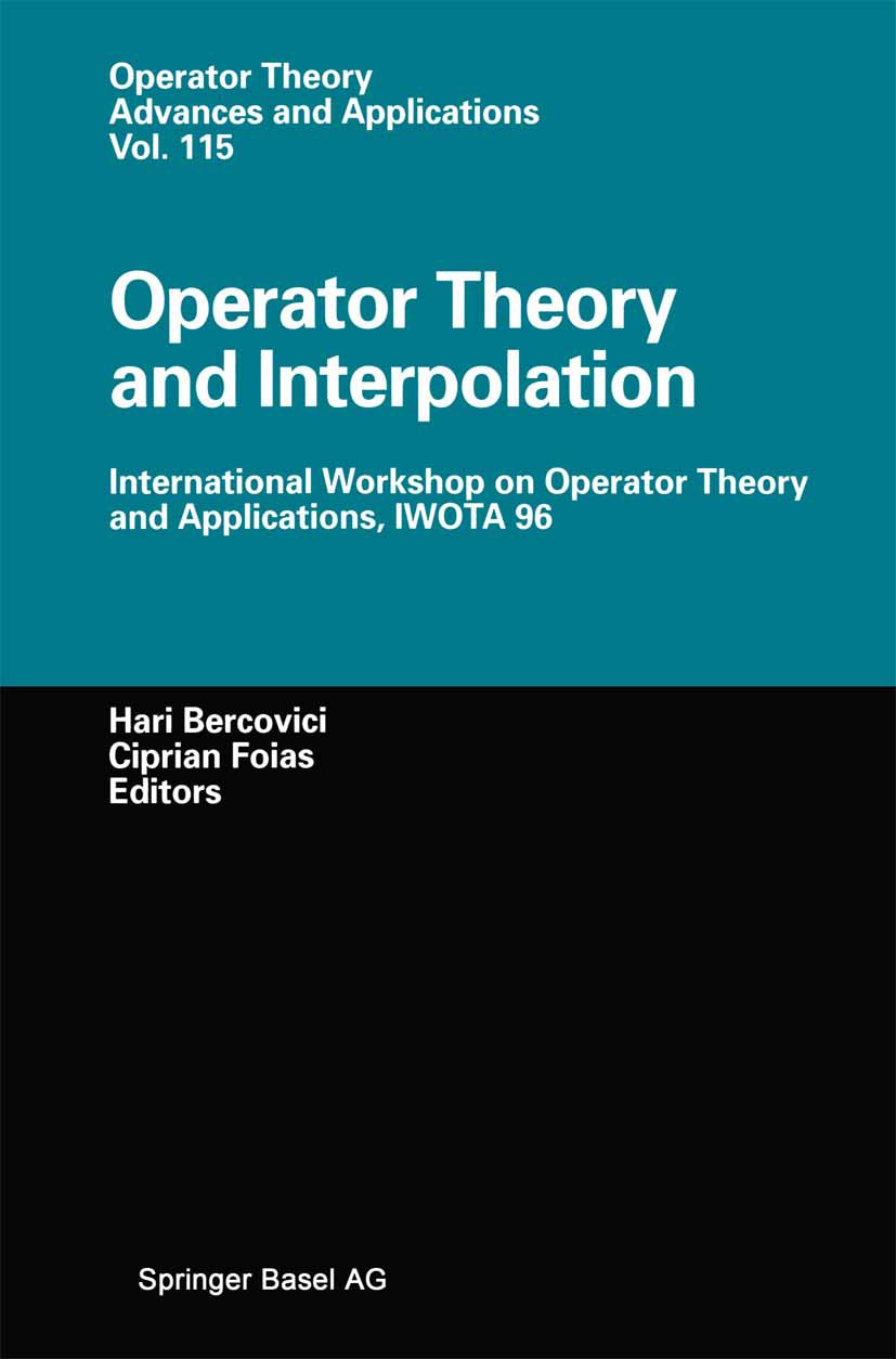 Operator Theory: Advances and Applications