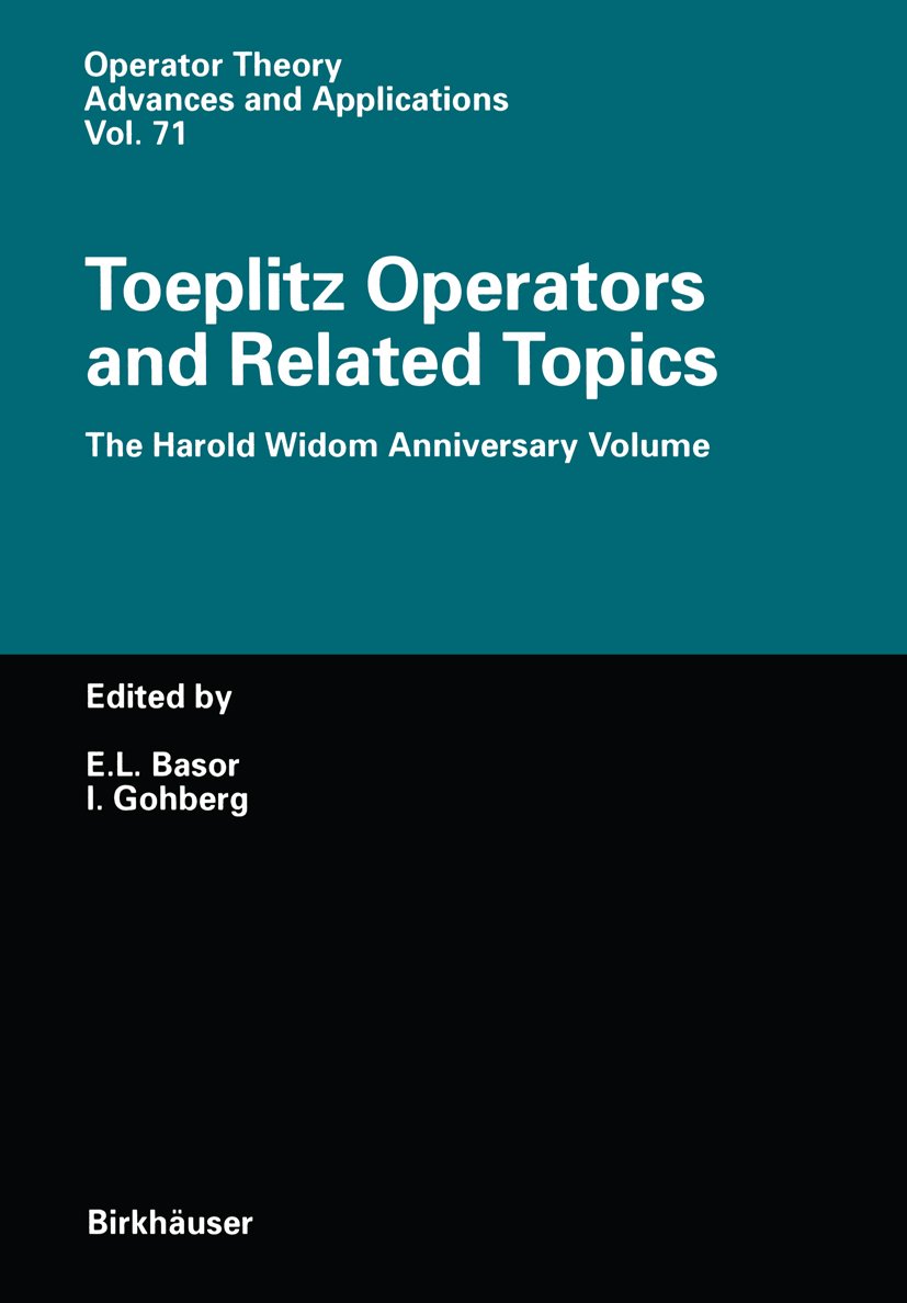 Operator Theory: Advances and Applications